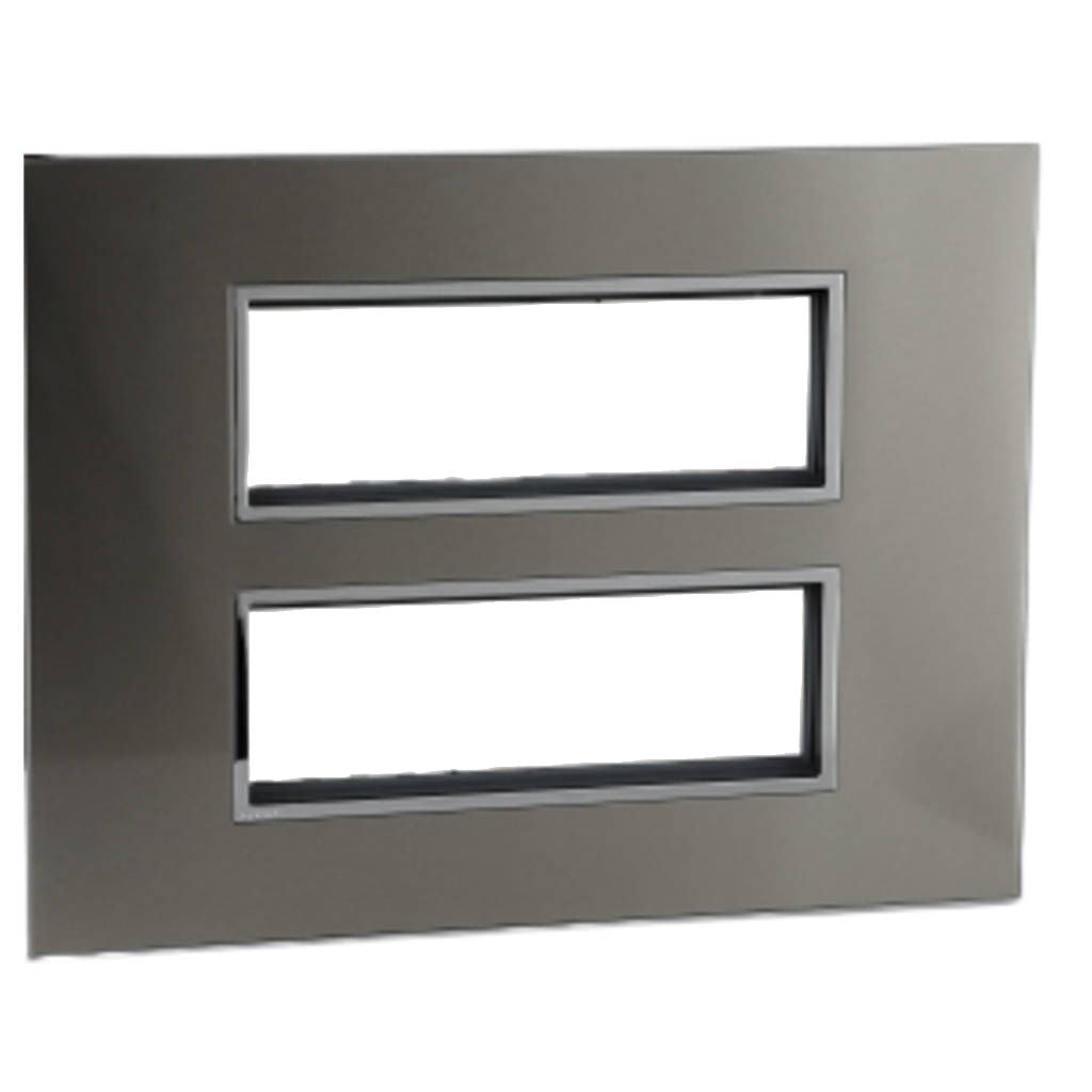 Legrand Arteor Cover Plates With Overmoulded Frame Stainless steel