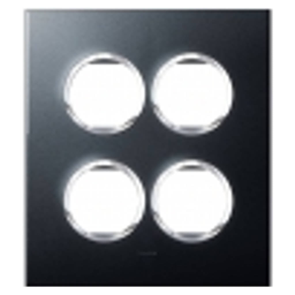 Legrand Arteor Cover Plates With Overmoulded Frame Graphite