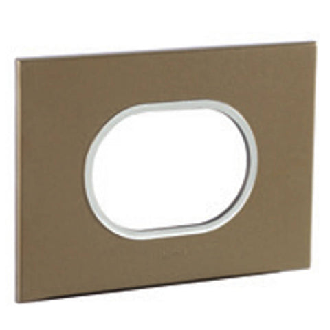 Legrand Arteor Cover Plates With Overmoulded Frame Dark Bronze 