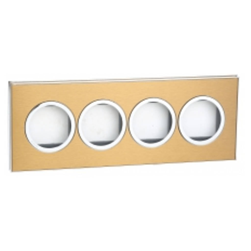 Legrand Arteor Cover Plates With Overmoulded Frame Gold Brass