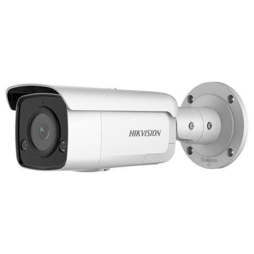 Hikvision AcuSense Strobe Light and Audible Warning Fixed Bullet Network Camera 4MP DS-2CD2T46G2-ISU/SL 
