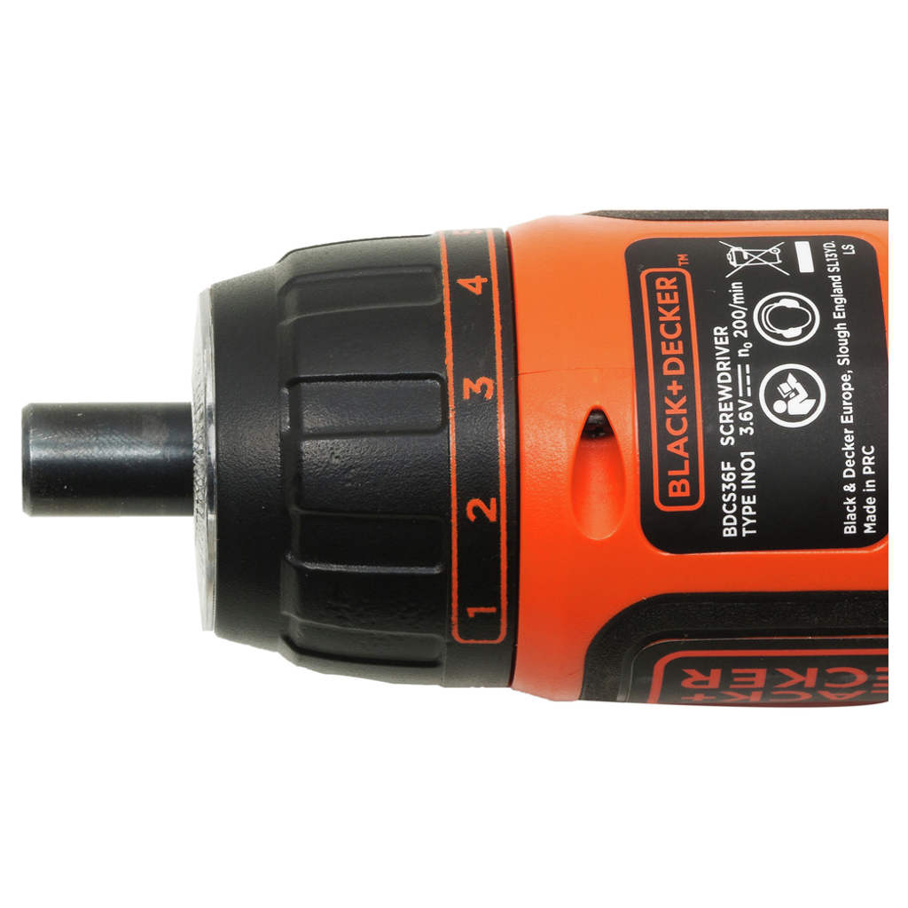 Black & Decker 3,6V screwdriver with Led flashlight BDCSFL20C - AliExpress