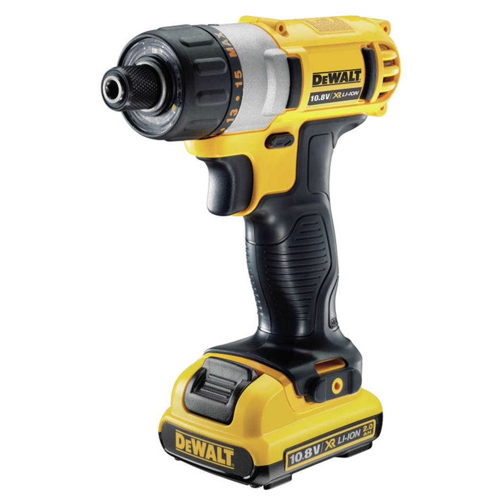 Dewalt Cordless Screwdriver 10.8V 6.35mm DCF610D2
