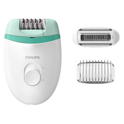 Philips Satinelle Essential Corded Compact Epilator With Shaver BRE245 