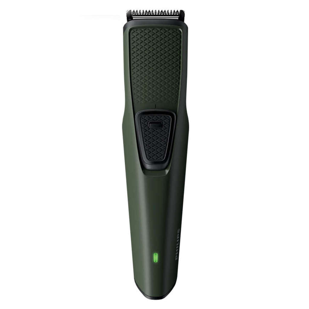 Philips Skin-Friendly Cordless Beard Trimmer With USB Charging Green BT1230/15