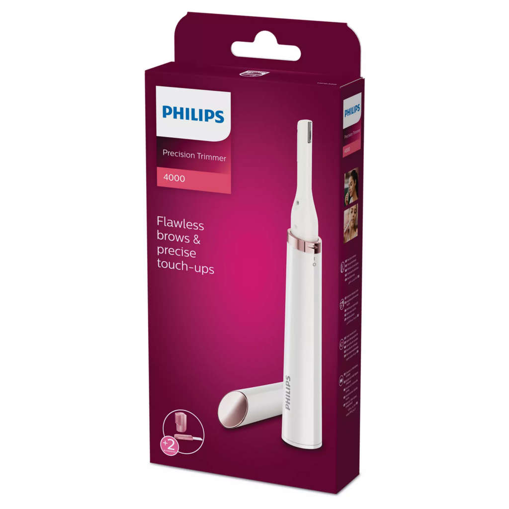 Philips Touch-Up Eyebrows & Face Pen Trimmer White HP6388/00
