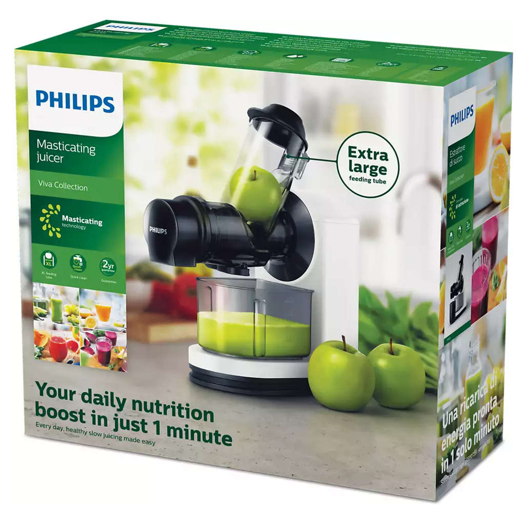 Philips Viva Collection Masticating Juicer 150W HR1887/81