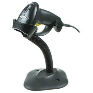 Zebra General Purpose Handheld Barcode Scanner With Stand 1D LS2208 