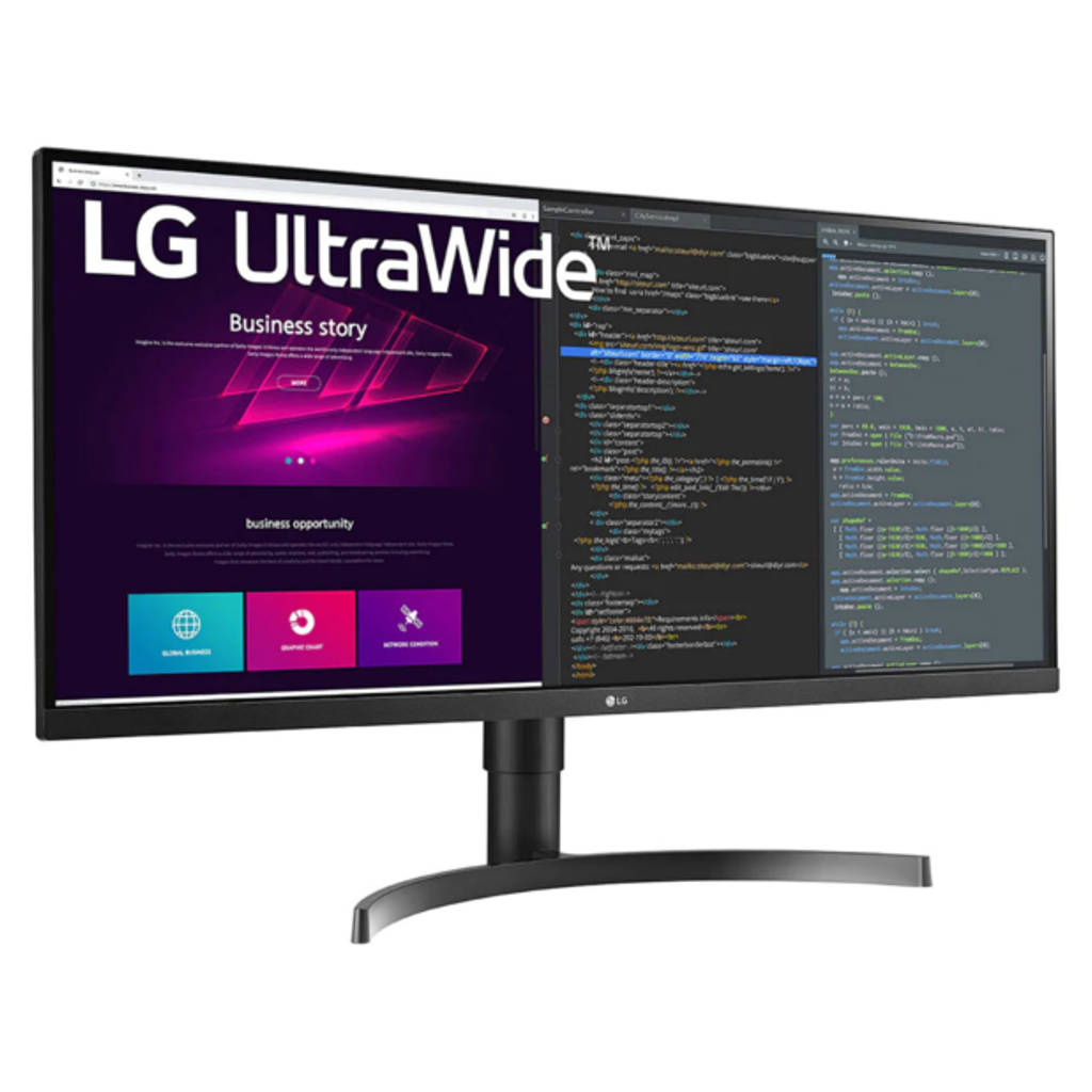LG QHD IPS UltraWide Monitor 34Inch Black 34WN750
