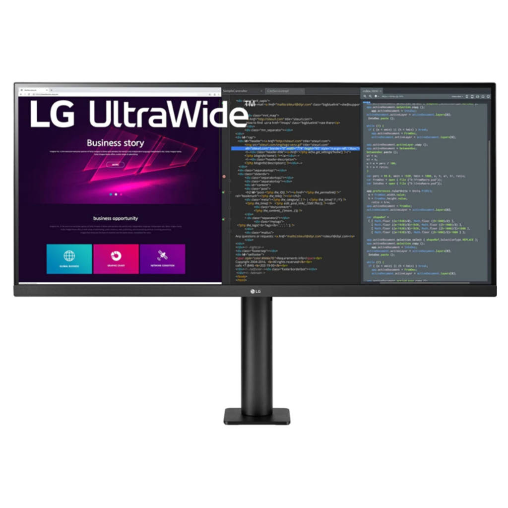 LG QHD Ergo IPS HDR UltraWide Monitor 34Inch Black 34WN780