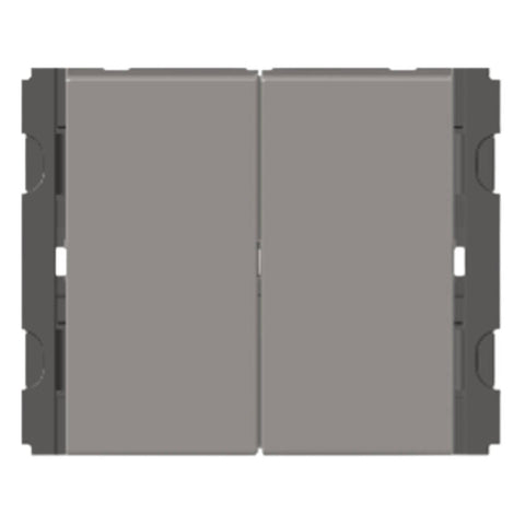 Norisys Cube Series 2Gang Vertical Switch 6A 1Way 2M V5110 .02 