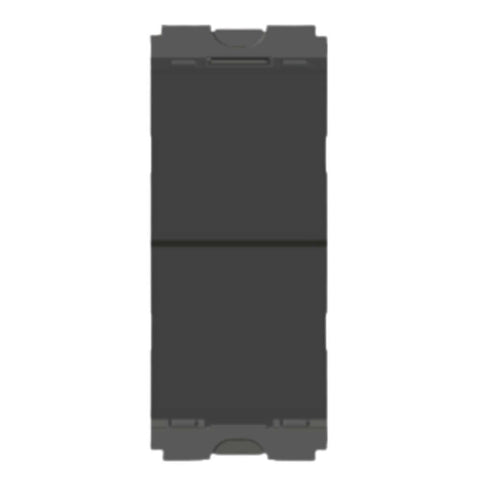 Norisys Cube Series 2Gang Twin Switch 6A 1Way 1M C2110 .17 