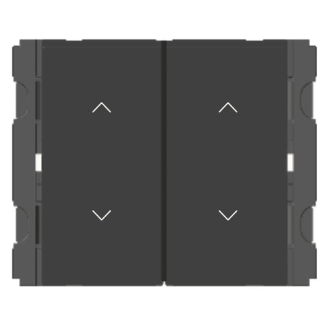 Norisys Cube Series 2Gang Vertical Switch 6A 2Way 2M V5210 .17 