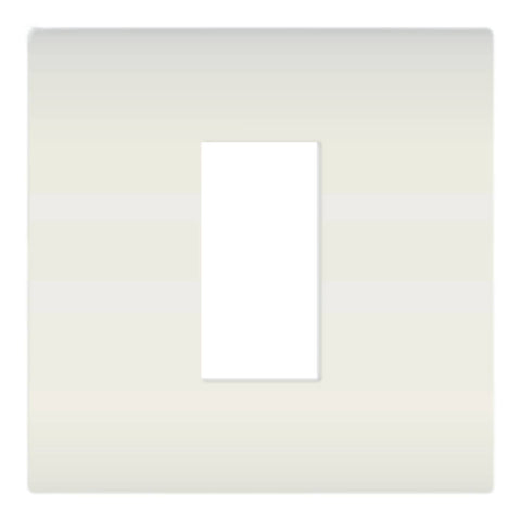 Norisys Cube Series Smart Plates With Frame Frost White 