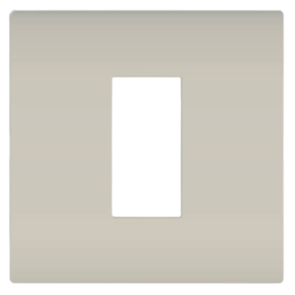 Norisys Cube Series Smart Plates With Frame Ice Silver 
