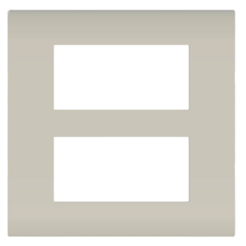Norisys Cube Series Smart Plates With Frame Ice Silver