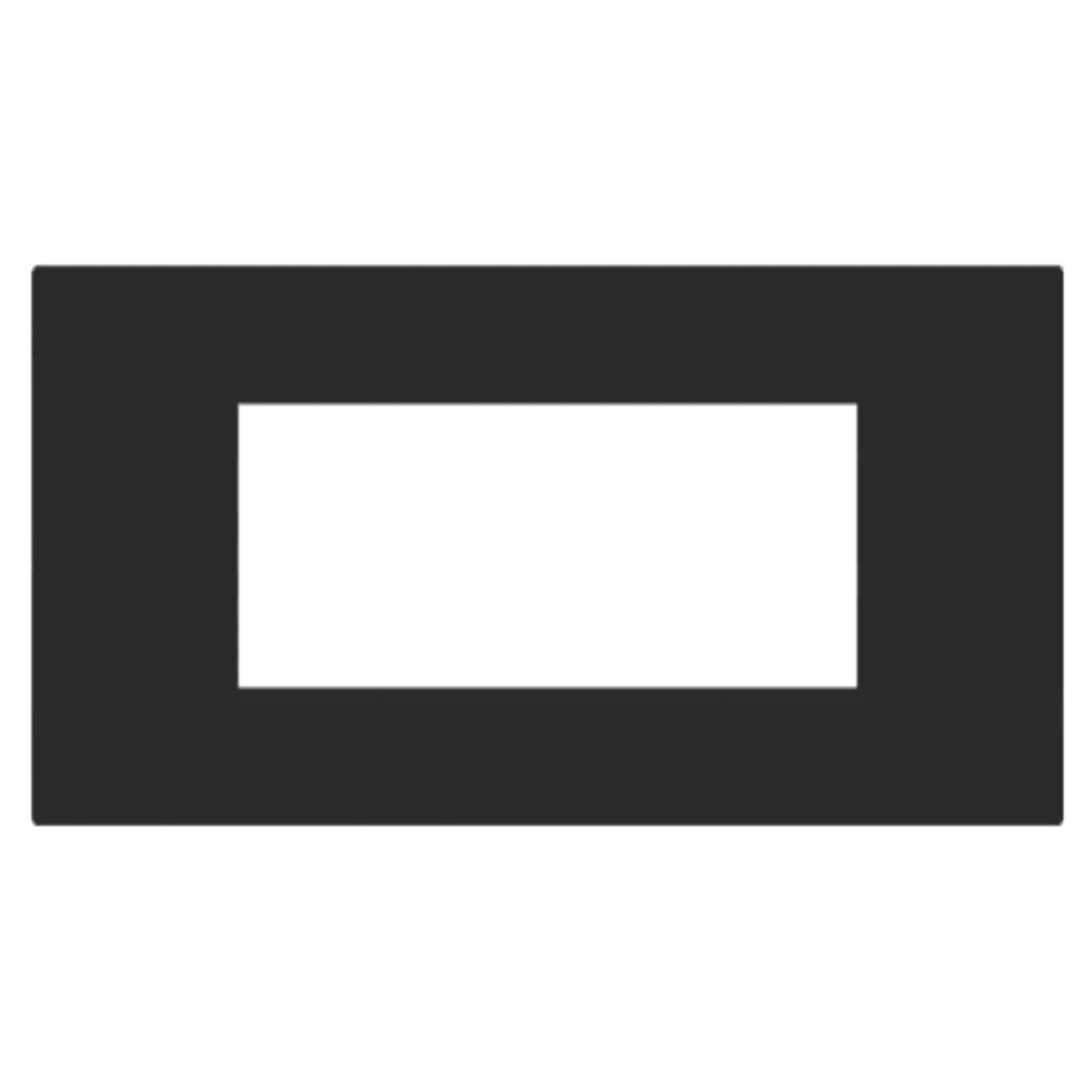 Norisys Cube Series Smart Plates With Frame Charcoal Black