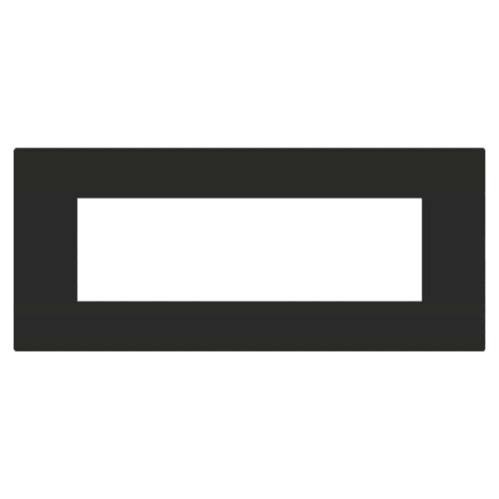 Norisys Cube Series Smart Plates With Frame Charcoal Black