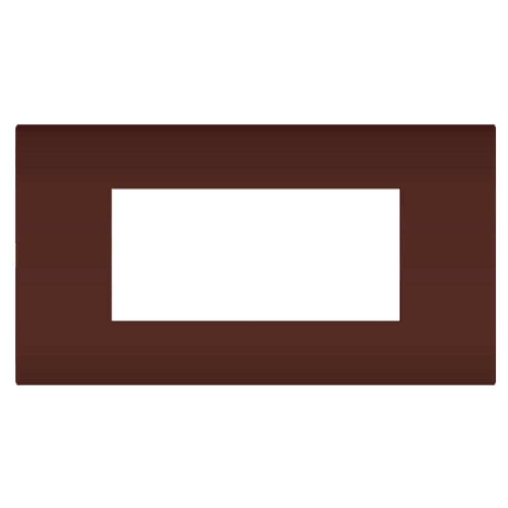 Norisys Cube Series Smart Plates With Frame Cocoa Brown