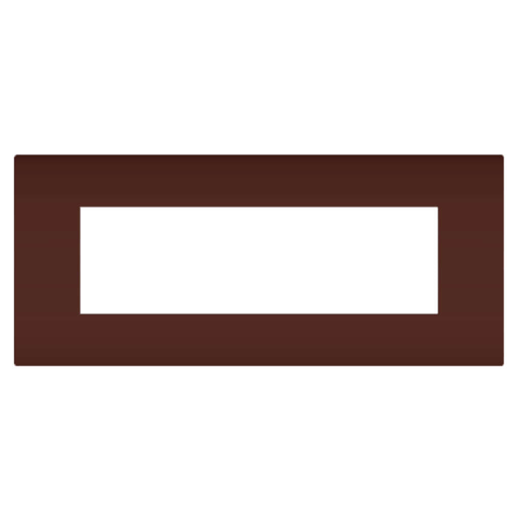 Norisys Cube Series Smart Plates With Frame Cocoa Brown
