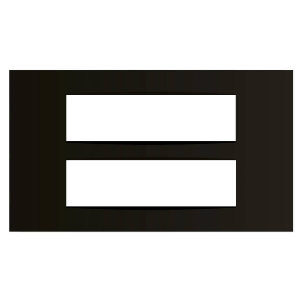 Norisys Cube Series Vector Plates With Frame Charcoal Black