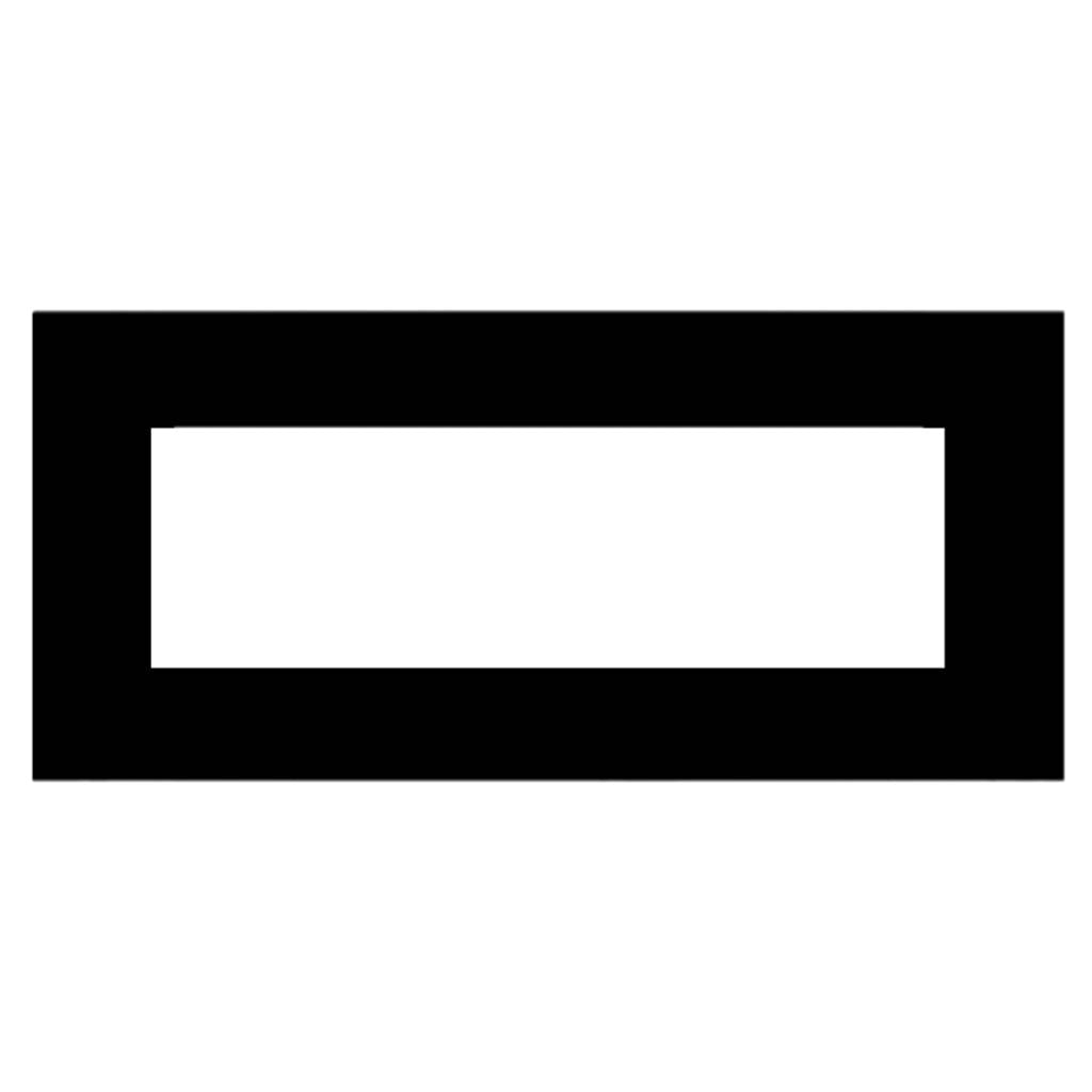 Norisys Cube Series Vector Plates With Frame Charcoal Black