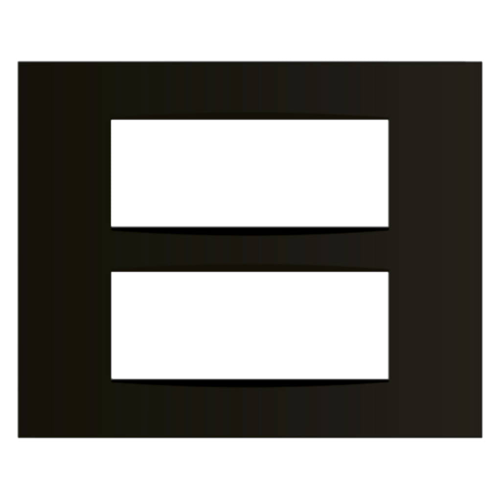 Norisys Cube Series Vector Plates With Frame Charcoal Black