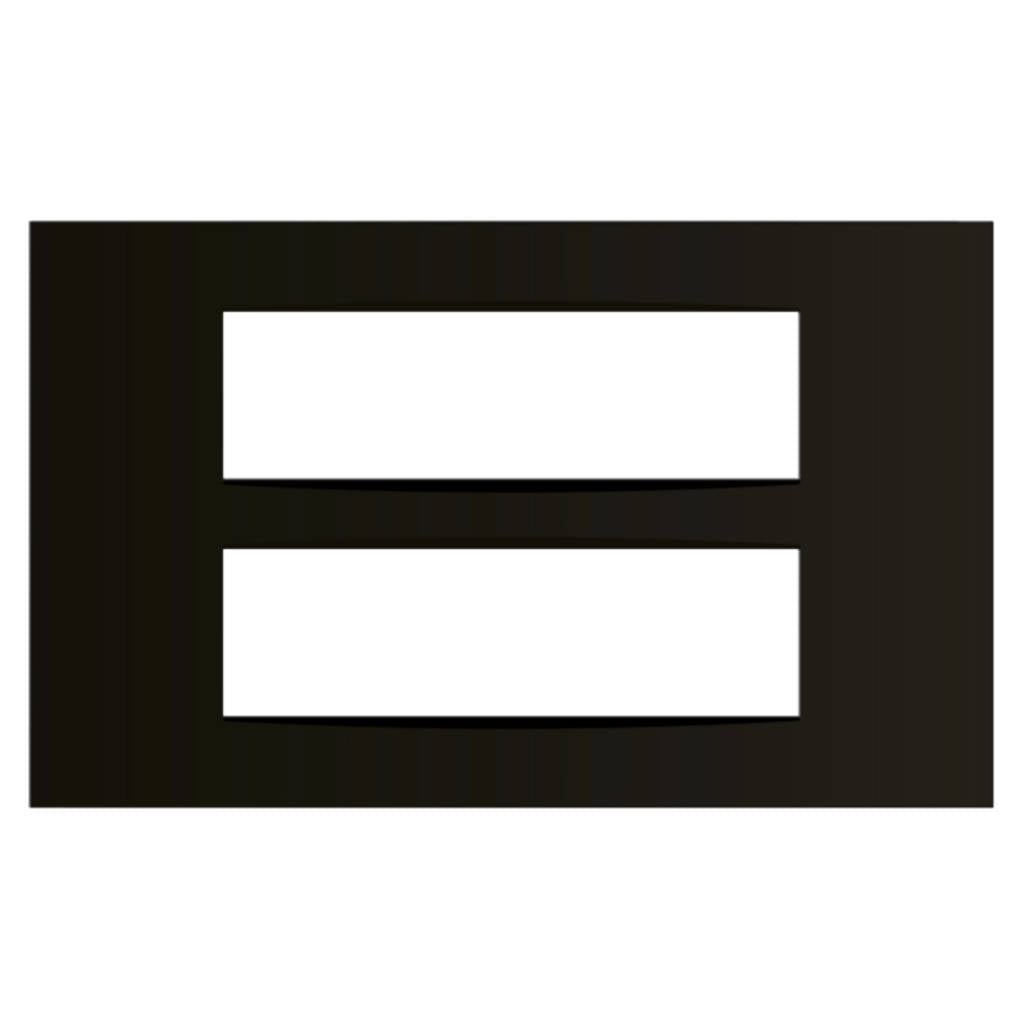 Norisys Cube Series Vector Plates With Frame Charcoal Black