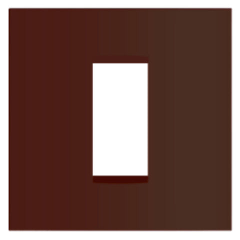 Norisys Cube Series Vector Plates With Frame Cocoa Brown 