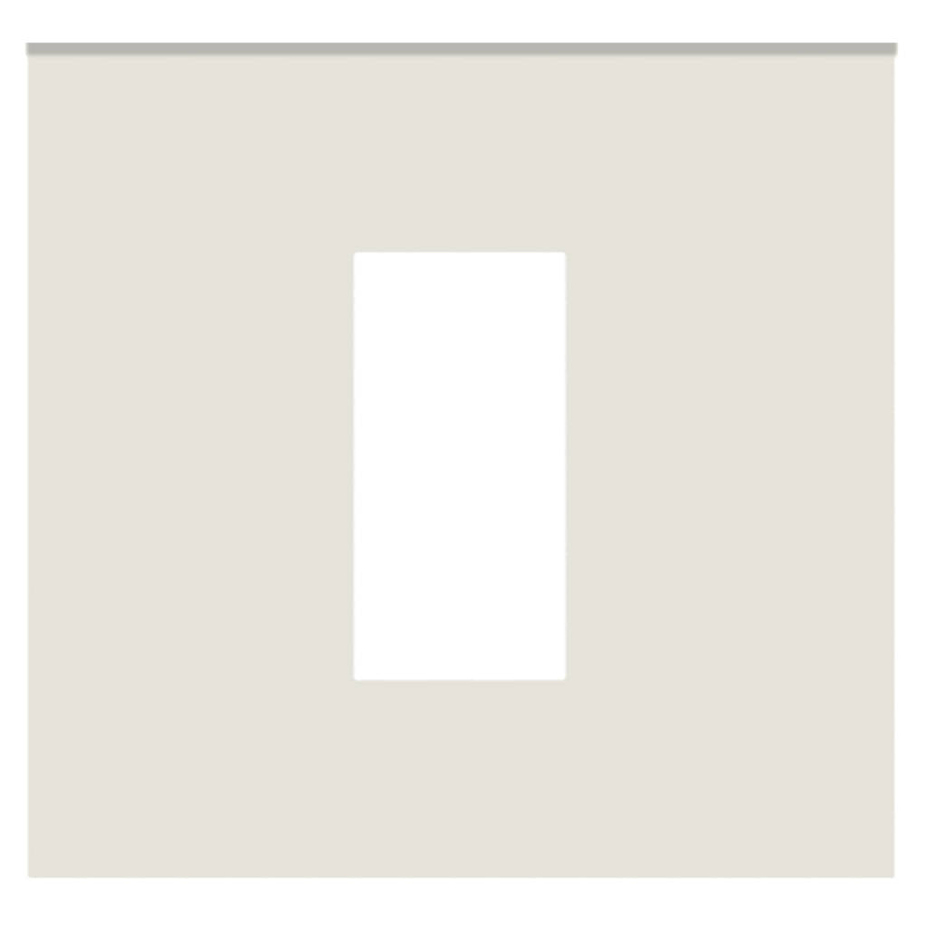 Norisys Cube Series Flat'5 Plates With Frame Frost White 