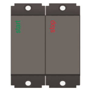 Norisys Square Series Start-Stop Push Button 2M S7450 .23 