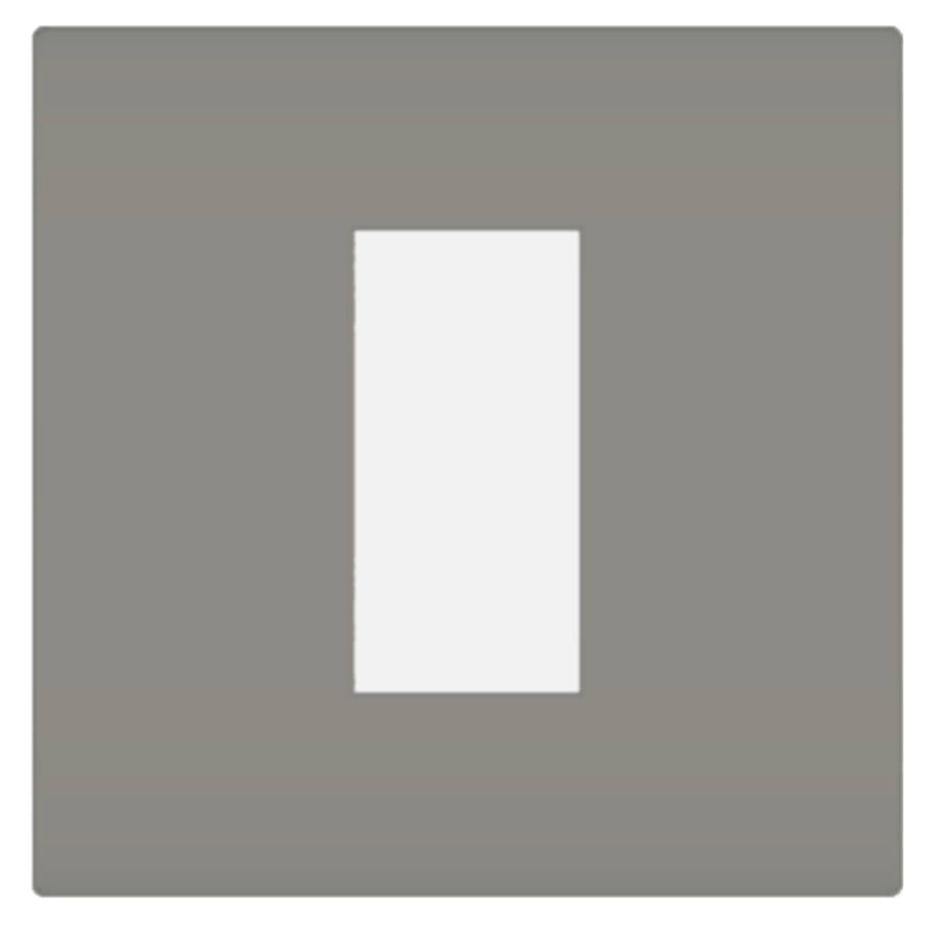 Norisys Smart Plates With Frame Graphite Grey 