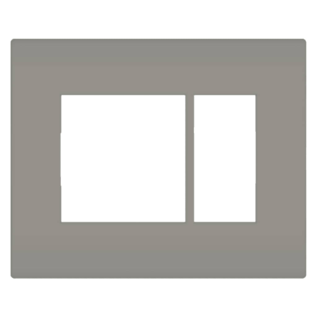 Norisys Smart Plates With Frame Graphite Grey