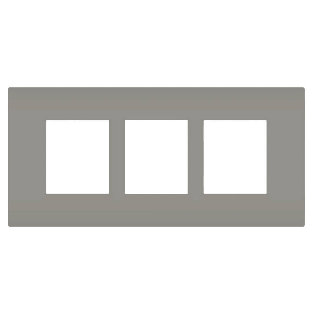 Norisys Smart Plates With Frame Graphite Grey