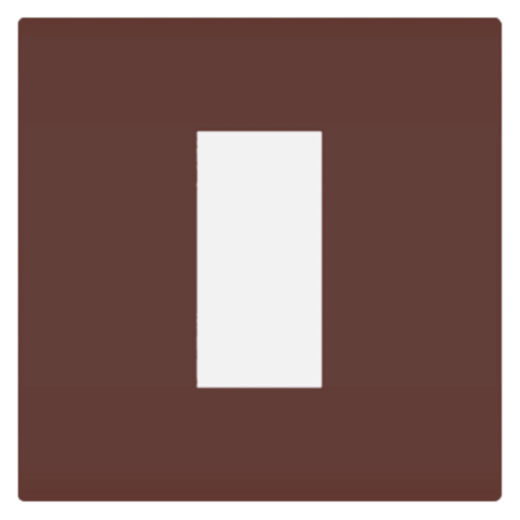 Norisys Smart Plates With Frame Cocoa Brown 