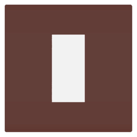 Norisys Smart Plates With Frame Cocoa Brown 