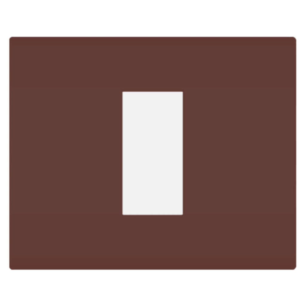 Norisys Smart Plates With Frame Cocoa Brown