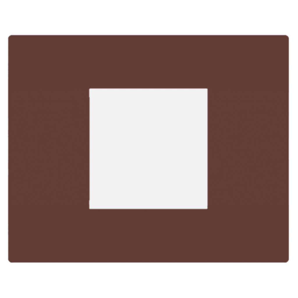 Norisys Smart Plates With Frame Cocoa Brown