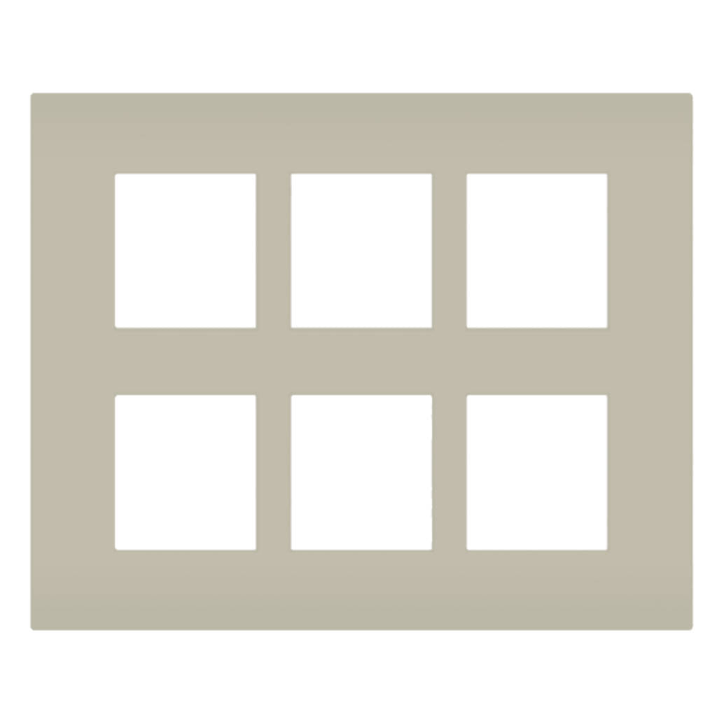 Norisys Smart Plates With Frame Ice Silver