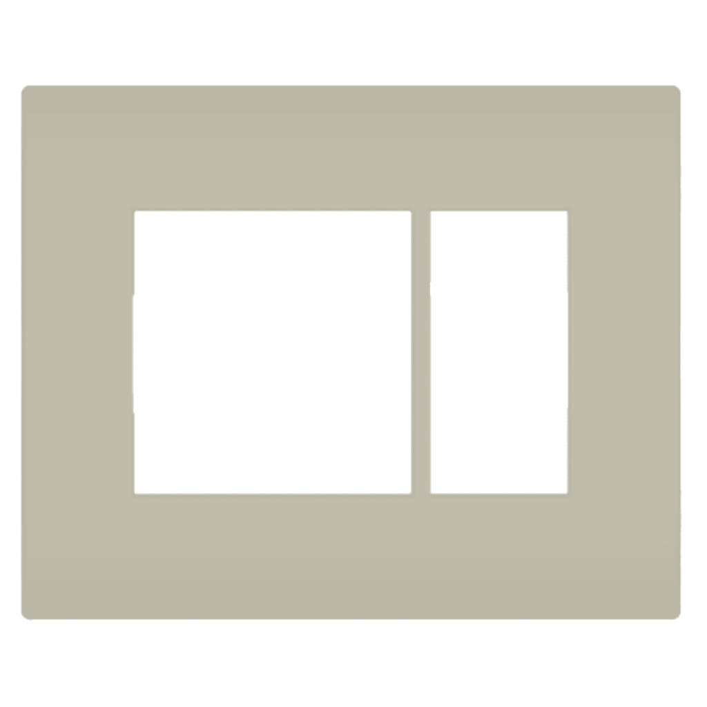 Norisys Smart Plates With Frame Ice Silver