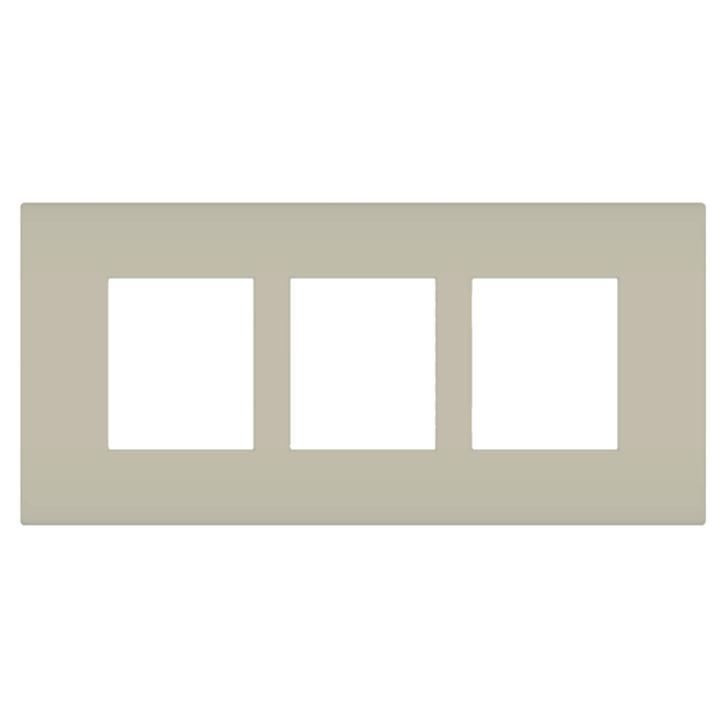 Norisys Smart Plates With Frame Ice Silver