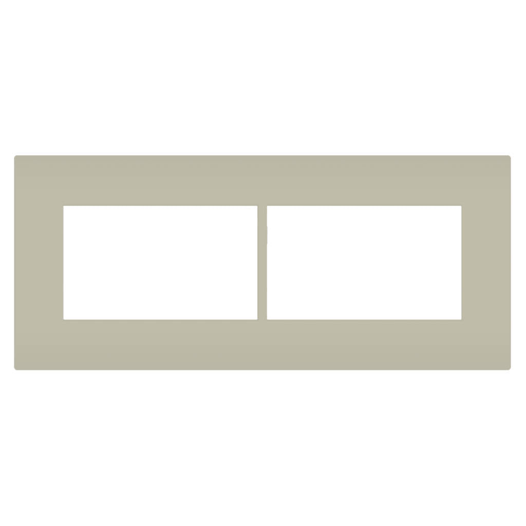 Norisys Smart Plates With Frame Ice Silver