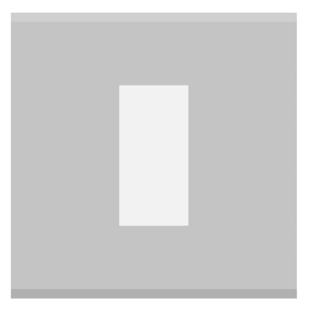 Norisys Cube Series Solid Aluminum Plates With Frame Natural 
