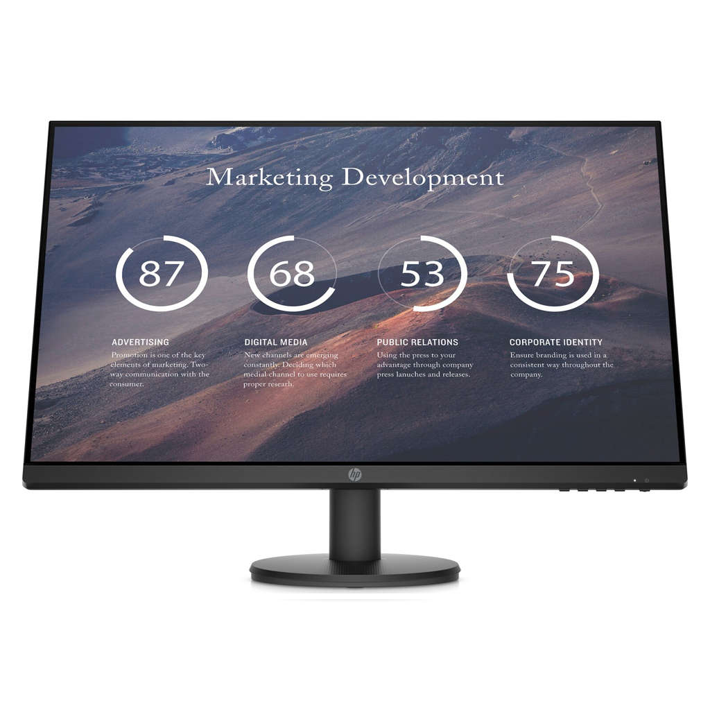 HP P27v G4 LCD Monitor 27Inch 9TT20AA 