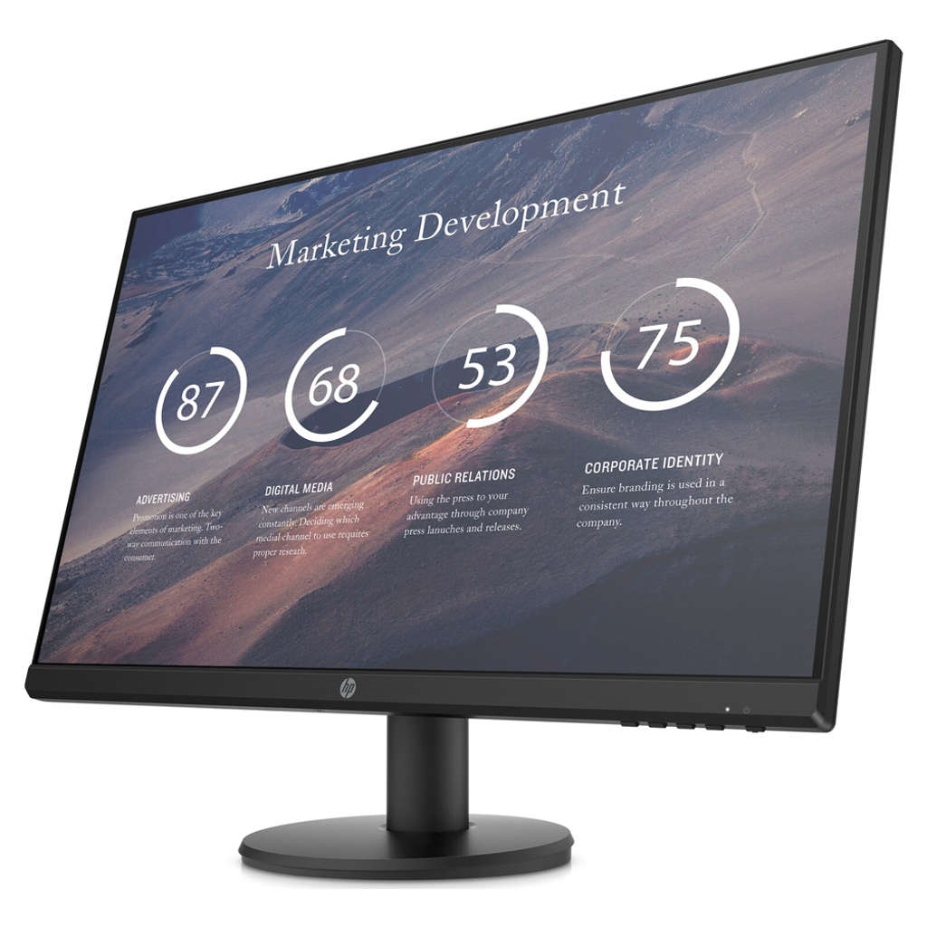 HP P27v G4 LCD Monitor 27Inch 9TT20AA