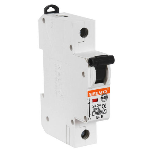 Selvo MCB Single Pole B Type 6-32A 