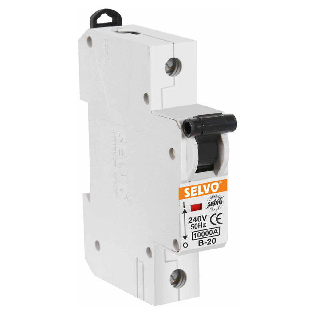 Selvo MCB Single Pole B Type 6-32A