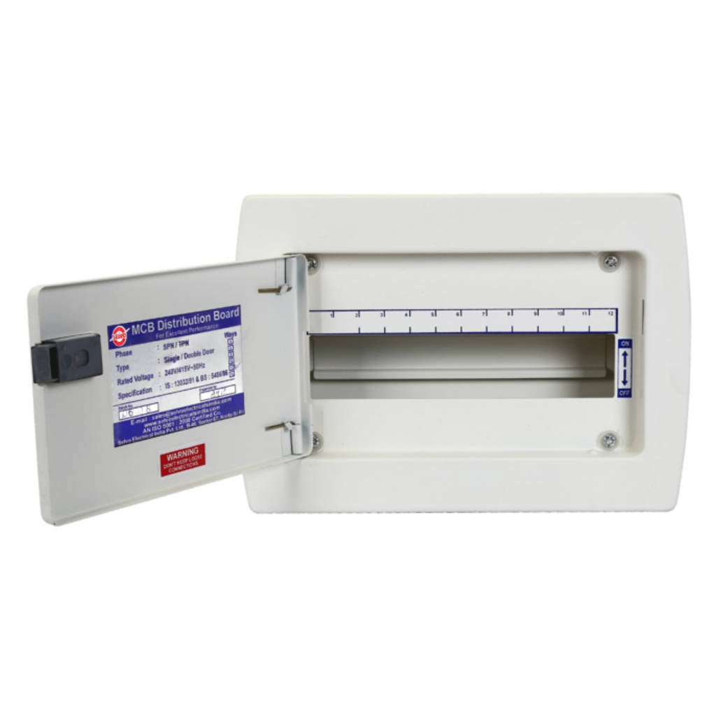 Selvo SPN Distribution Board Double Door 4-16 Way