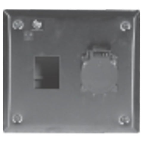BCH Universal Cover Plug & Socket Box With Three Pole MCB Cutout Stainless Steel SSEU-SSC Type SSEU305-SSC-MCB3P 