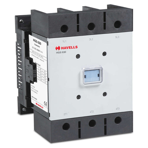 Havells HGS 800 Power Magnetic Contactors With DC Coil 3 Pole Frame8 
